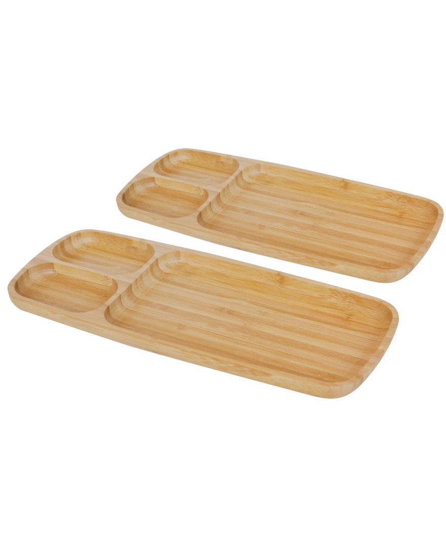 Flia 3 Bölmeli Servis Tabağı - Büyük resmi