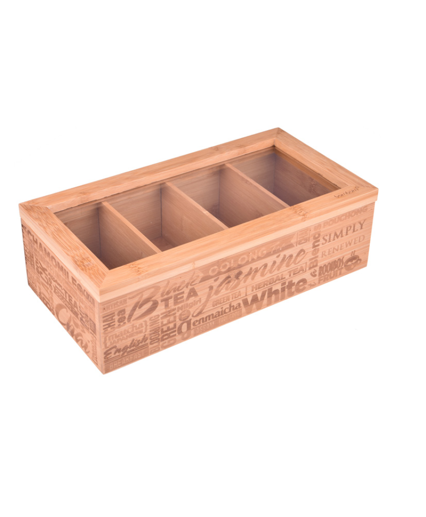 Jansen 4 Bölmeli Çay Kutusu resmi