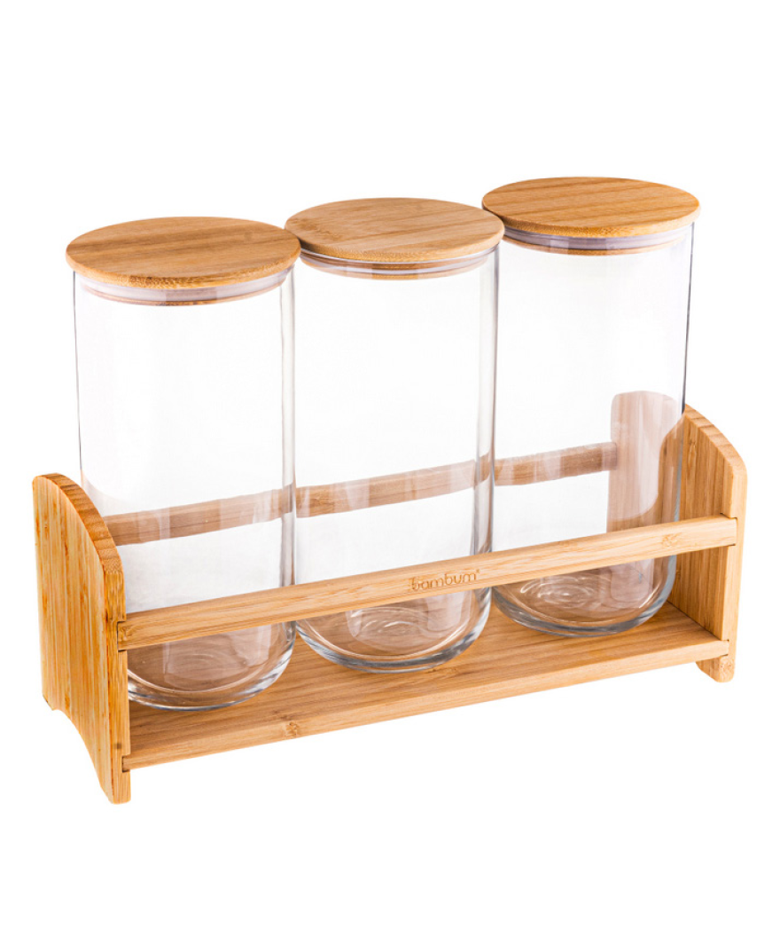 Duo  4 Parça Standlı Baharatlık Seti Büyük resmi