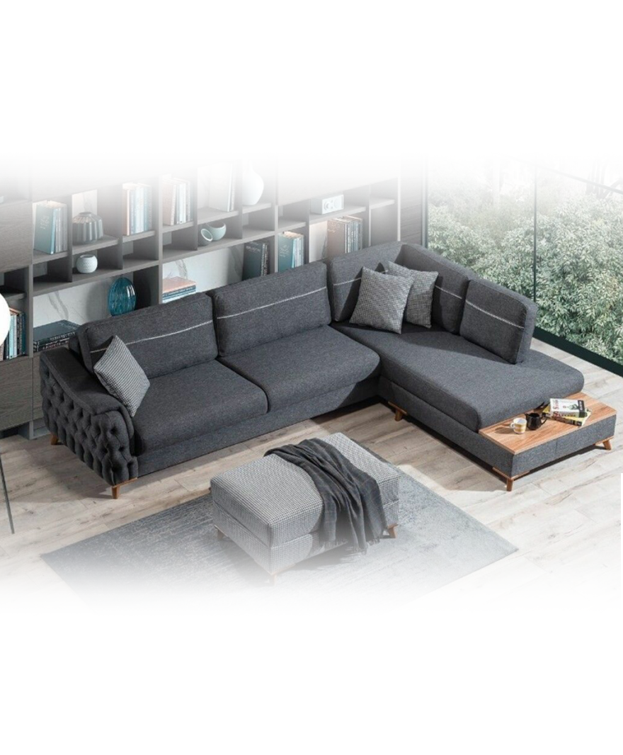 Konfor Köşe Takımı -Antrasit resmi