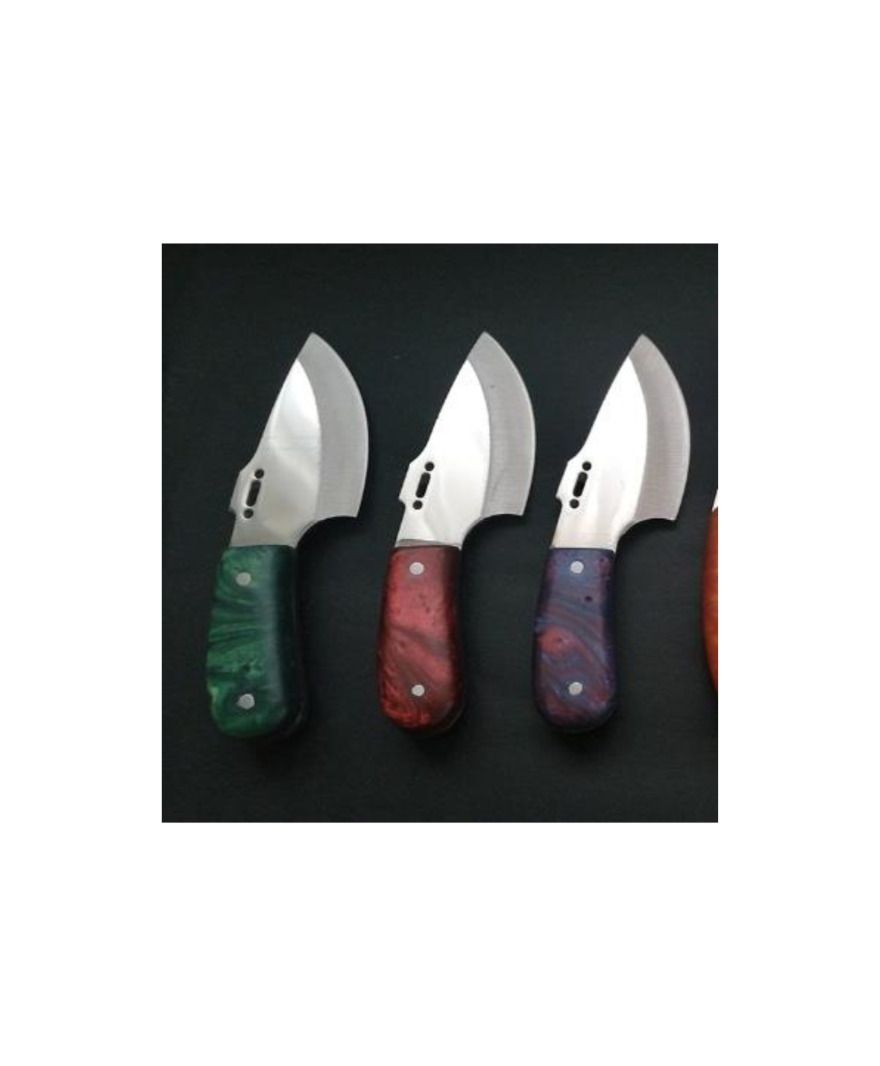 Epoksi Kabzalı Kolye Bıçak resmi