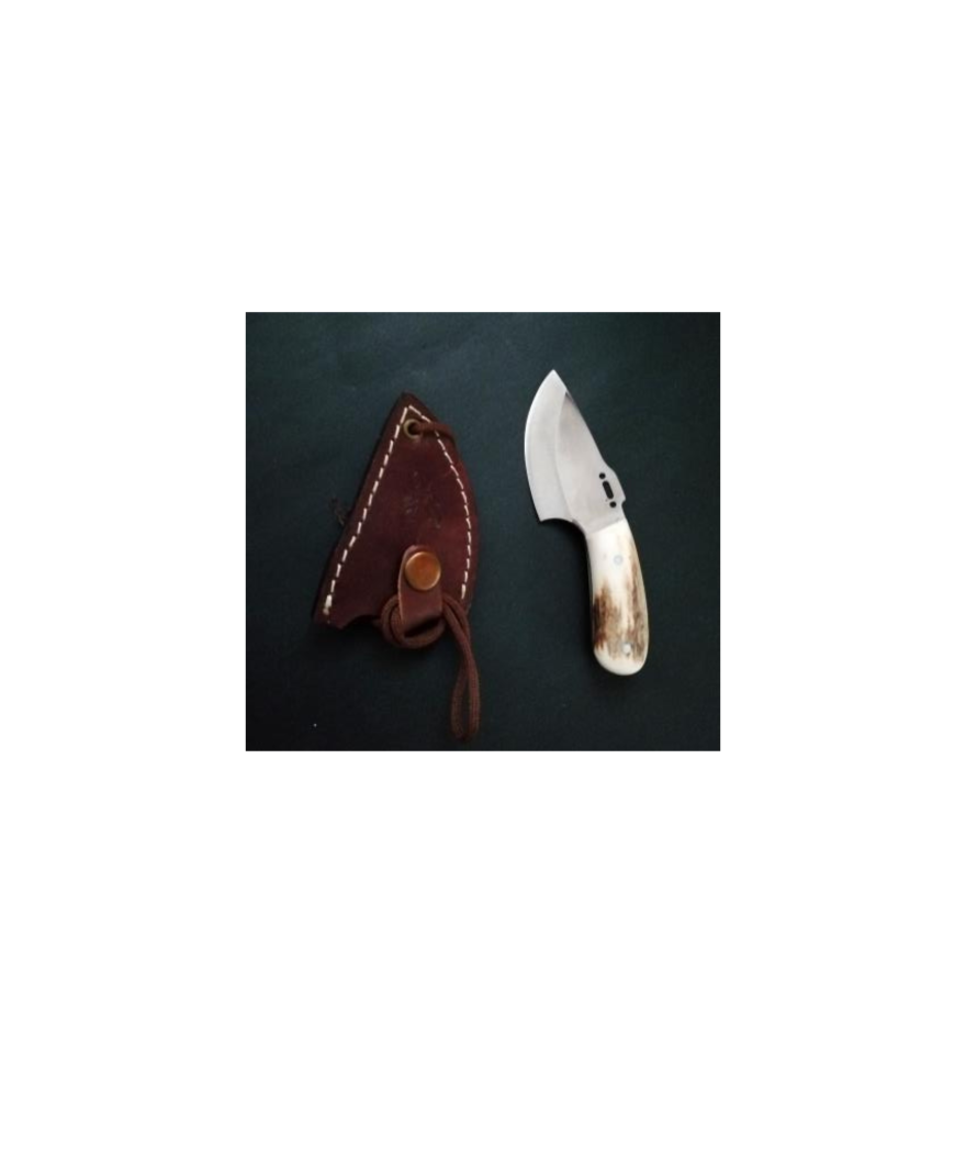 Geyik Boynuzlu Kabzalı Kolye resmi