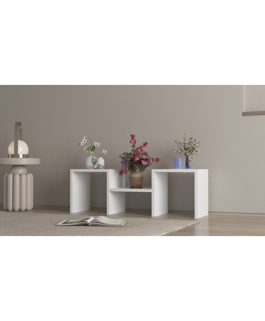  Beyaz Çiçeklik resmi