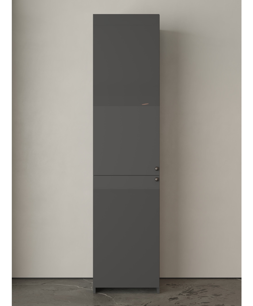 Antrasit Kombi Dolabı  resmi