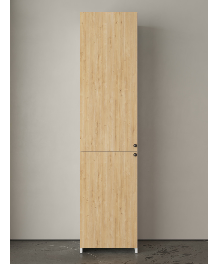 Safir Meşe - Beyaz Kombi Dolabı resmi