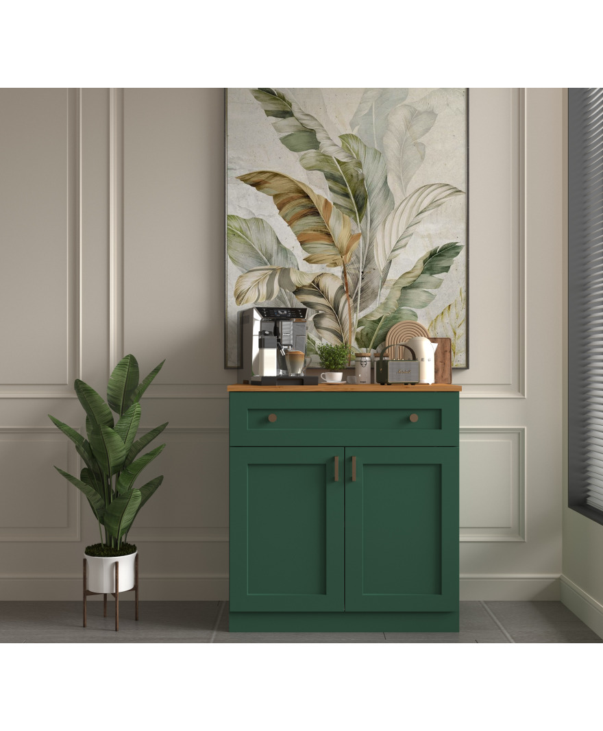 Yeşil Modern Kahve Köşesi  resmi