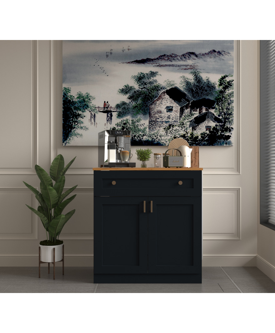 Mavi Modern Kahve Köşesi resmi