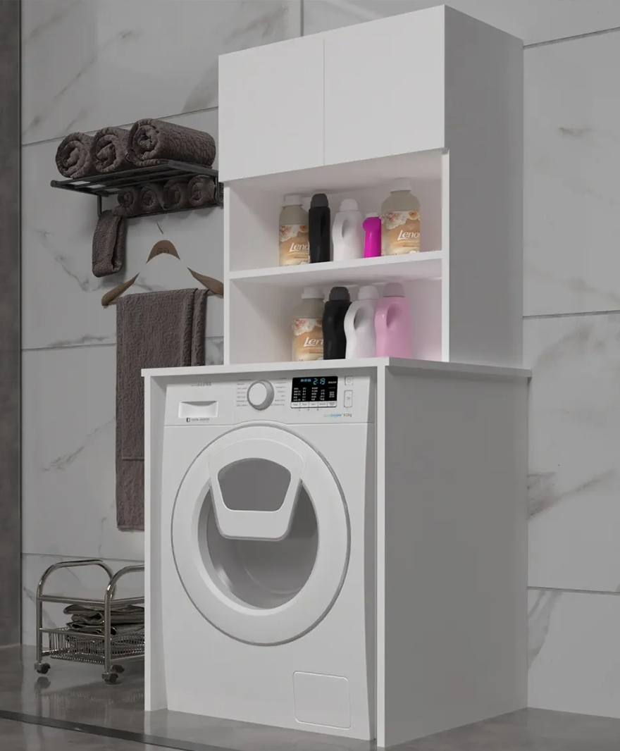 Çamaşır Makinesi Dolabı resmi