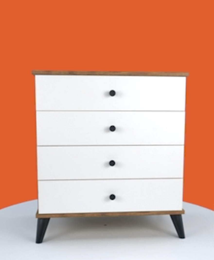 4 Çekmeceli Şifonyer resmi