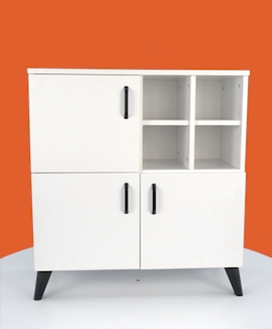 Şişelik Bölmeli Mutfak Dolabı resmi