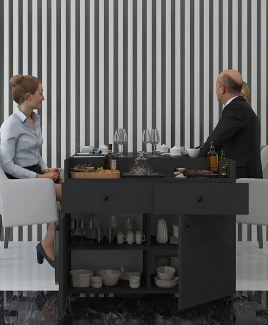 Antrasit Otel & Restaurant &Cafe Dekoratif Servant resmi