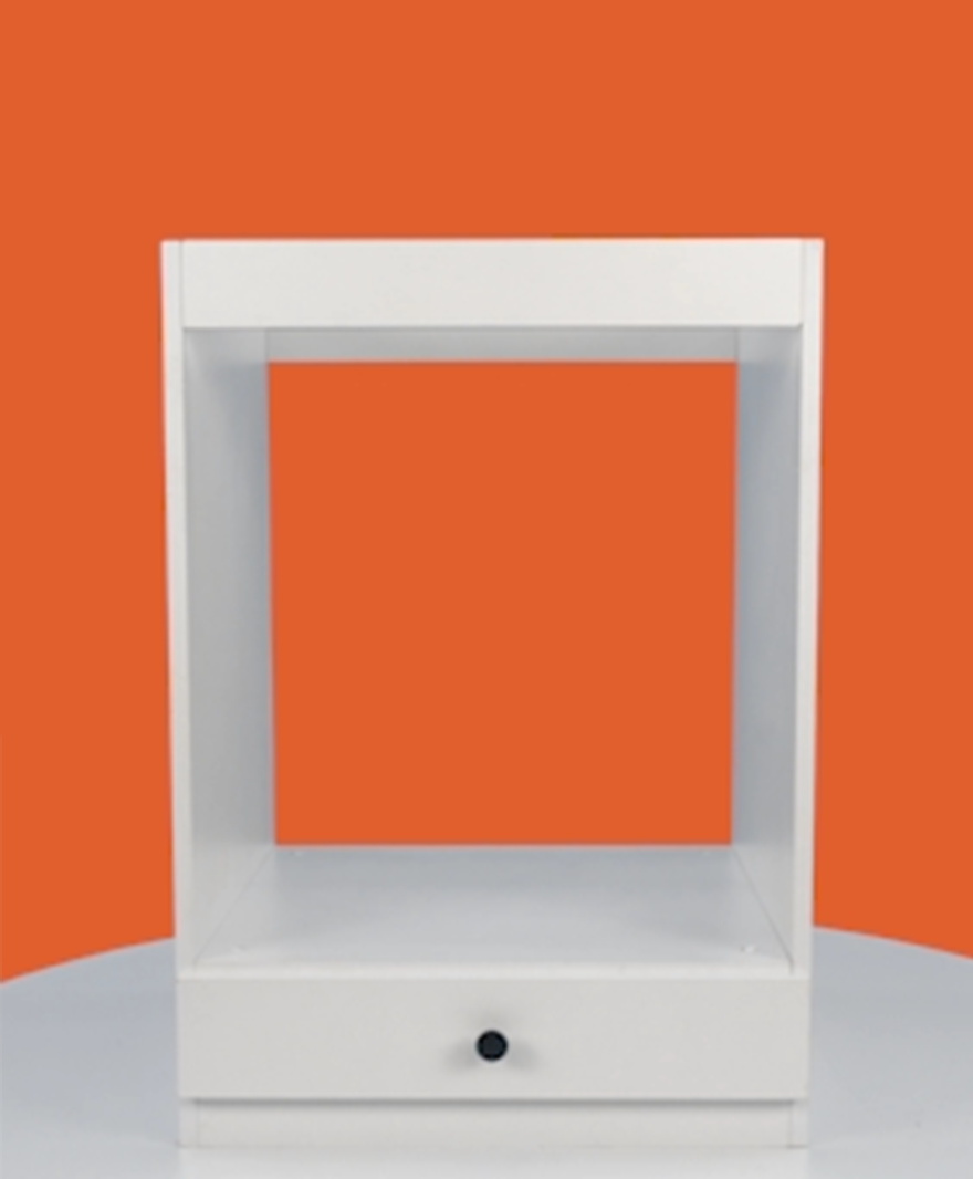 Ankastre Fırın Dolabı Beyaz resmi