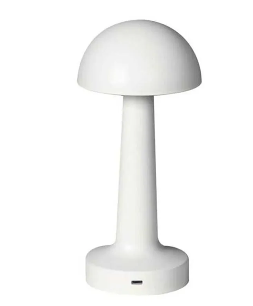 Forlife Dekoratif Şarjlı Led Masa Lambası Beyaz FL-8084 resmi