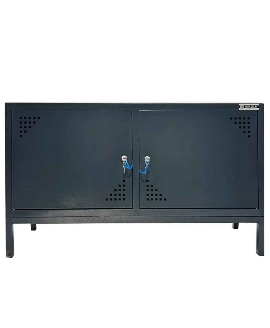 Usta Çelik Tv Sehpası Antrasit 120x50x68 U-TVSHP resmi