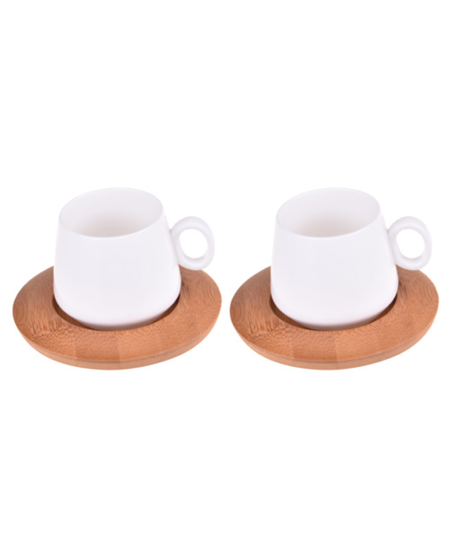 Ottoman 2 Kişilik Kahve Fincan Takımı Sade resmi