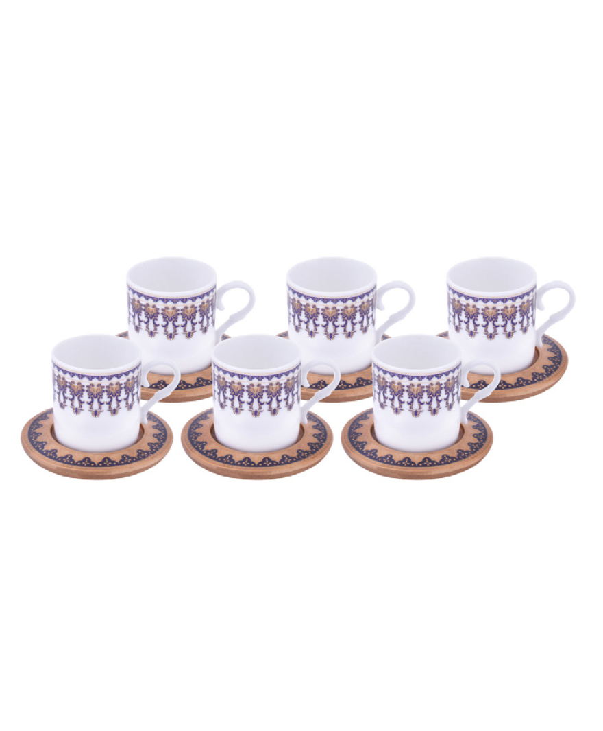 Menengiç 6 Kişilik Kahve Fincan Takımı resmi