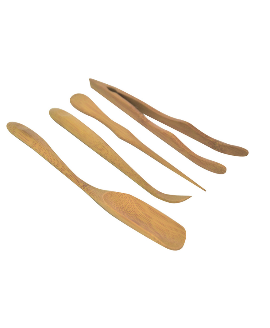 Teasy - 4 Parça Çay Sunum Seti resmi