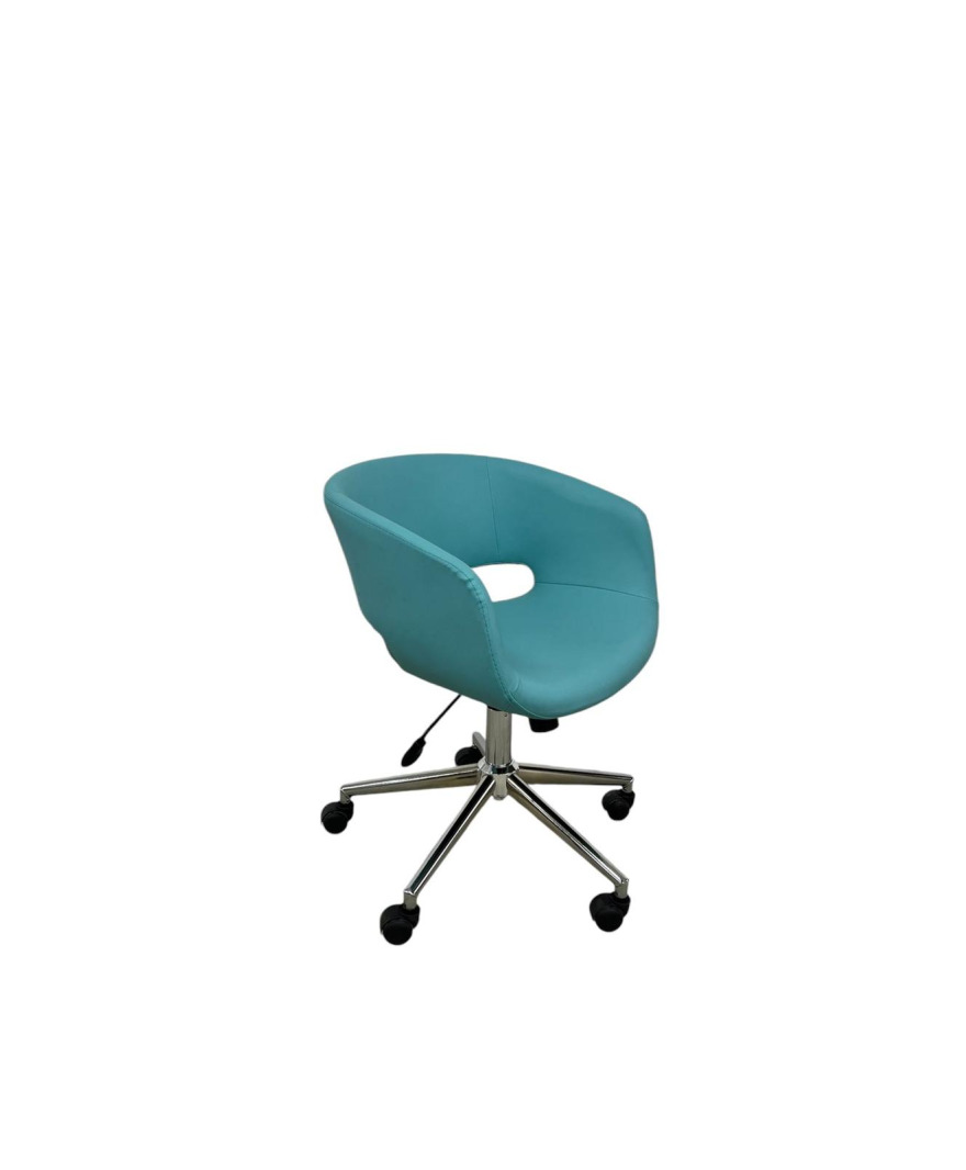 MOLİ ÇALIŞMA KOLTUĞU MAVİ resmi