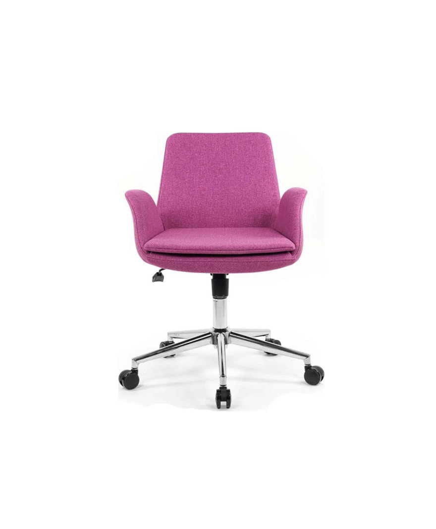 CARRER ÇALIŞMA KOLTUĞU FABRİC PEMBE resmi