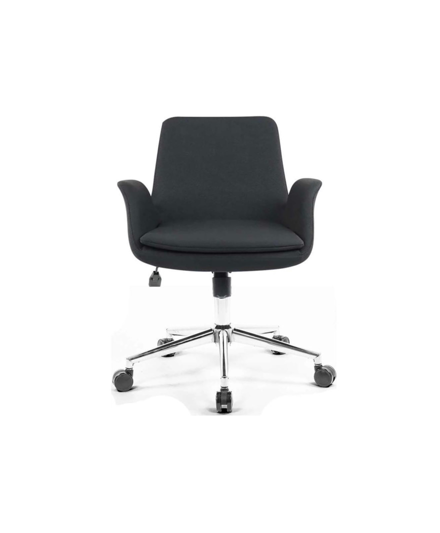 CARRER ÇALIŞMA KOLTUĞU FABRİC SİYAH resmi